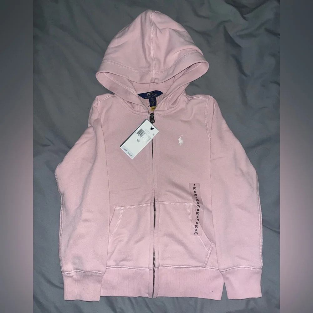 Polo Ralph Lauren | Jackets & Coats | Polo Pink Zip Up Hoodie